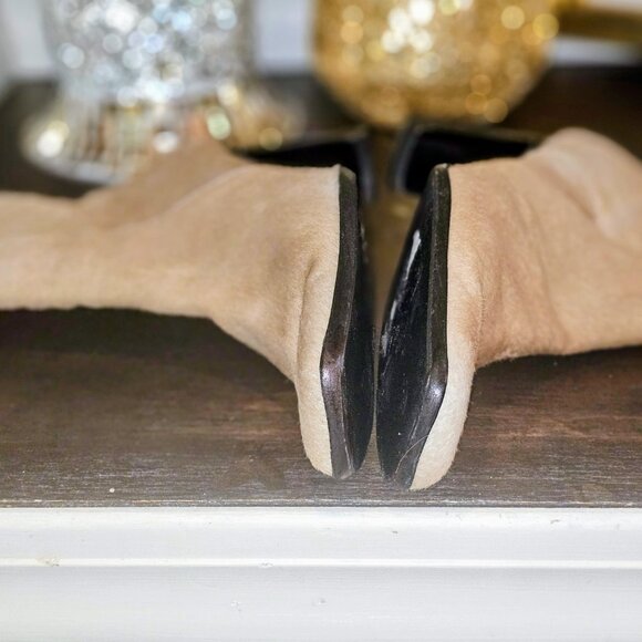 Bergdorf Goodman Genuine Cow Hide Ankle Boots 9.5 - Picture 5 of 6